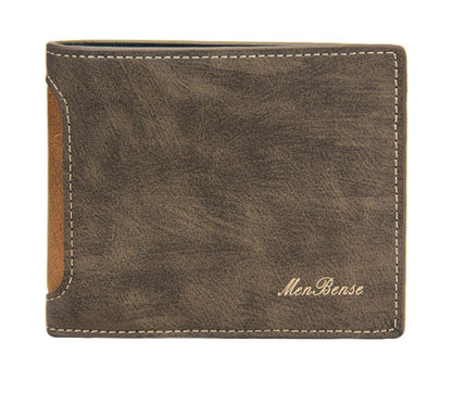 new mens wallets short leisure splicing