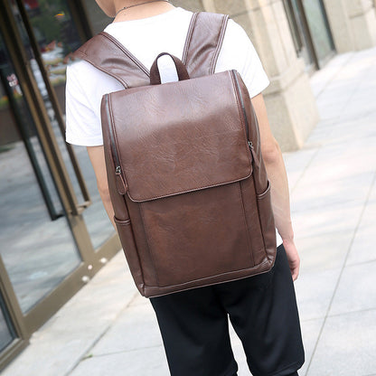 new korean version of soft outdoor backpack student school bag leisure bag british computer soft