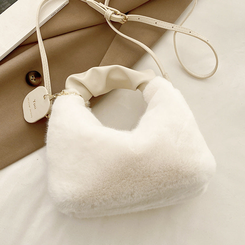 winter tote cute plush women