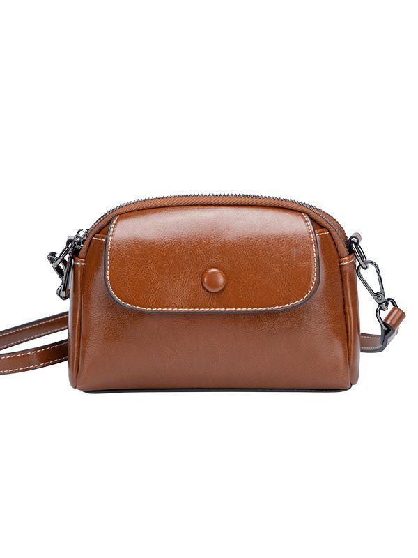 foreign trade wholesale bag for women summer simplicity shoulder mini high grade cowhide delivery