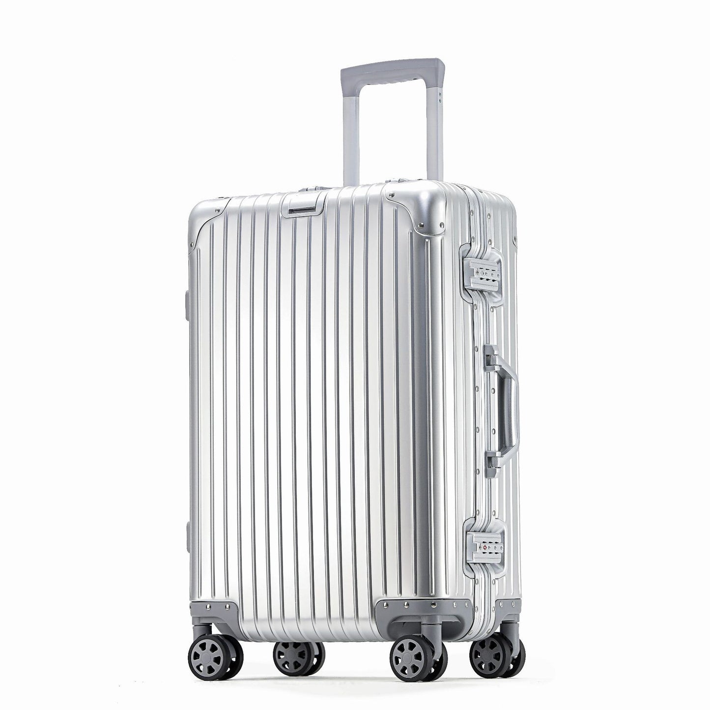 Drop-Resistant All-Aluminum-Magnesium Alloy Luggage For Travel