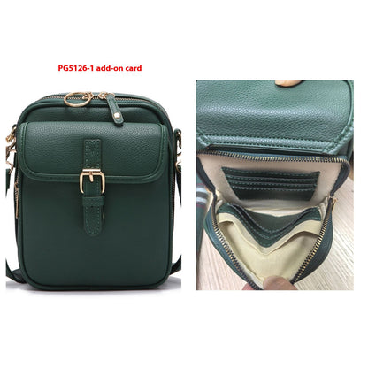 Unisex Vintage Large Capacity Messenger Bag Storage Bag  With 10 Card Inserts Casual Backpack Women's Bag Retro Backpack Large Capacity Travel