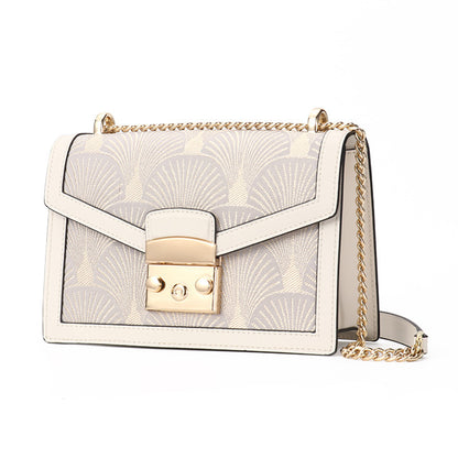 womens fashion artistic chinese style embroidery leather message bag