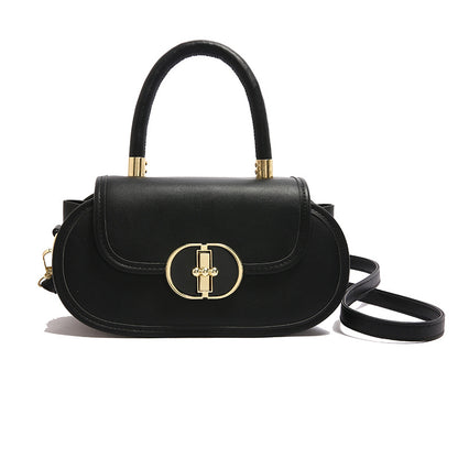 Premium Retro Matte Tote Bag Autumn Crossbody Mini Round Bag