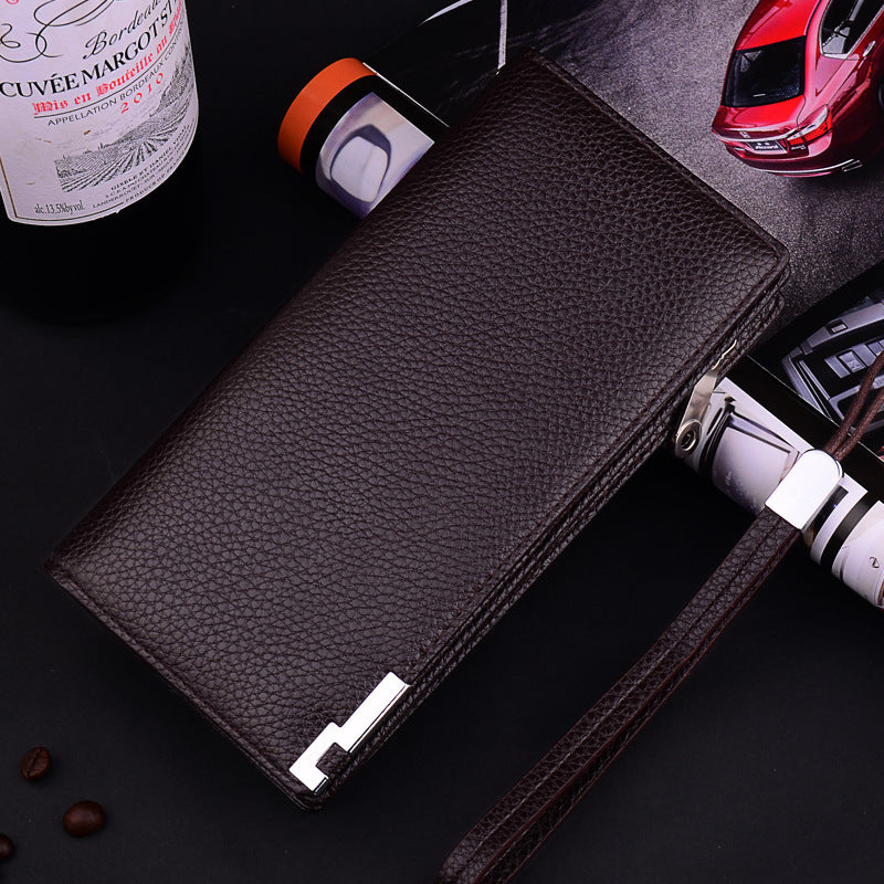 mens fashionable simple multi card capacity wallet