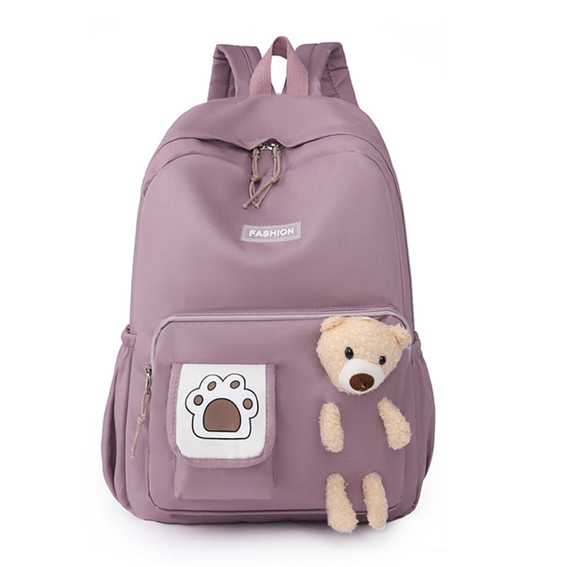 Backpack Junior High School And Elementary School Students Schoolbag Girl Grades