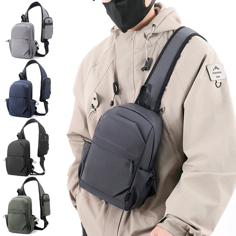 mens backpack oxford cloth shoulder chest bag