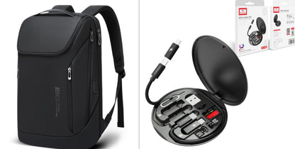 mens business bags large capacity computer travel backpack