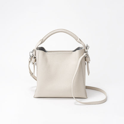 womens fashion top layer cowhide bucket bag