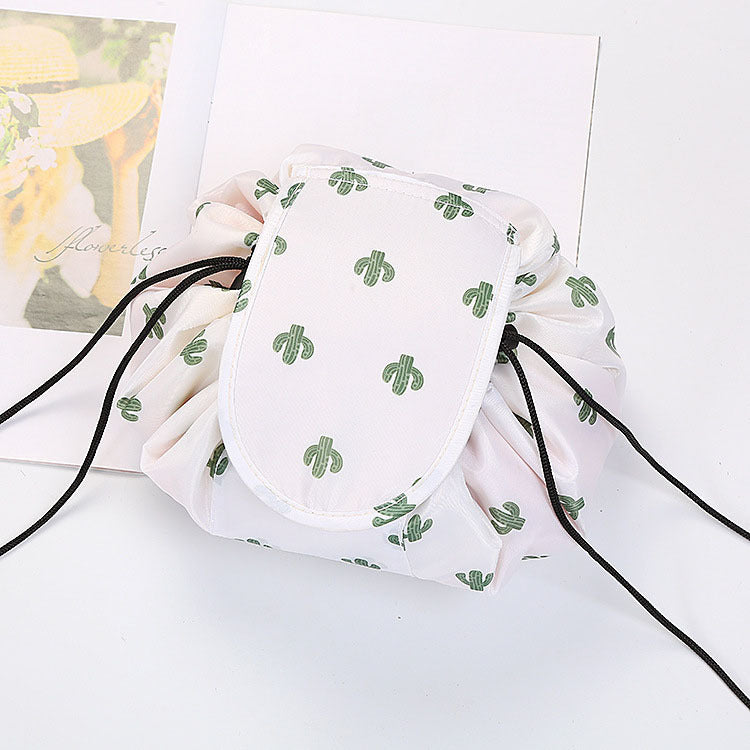 lazy drawstring cosmetic bag buggy bag