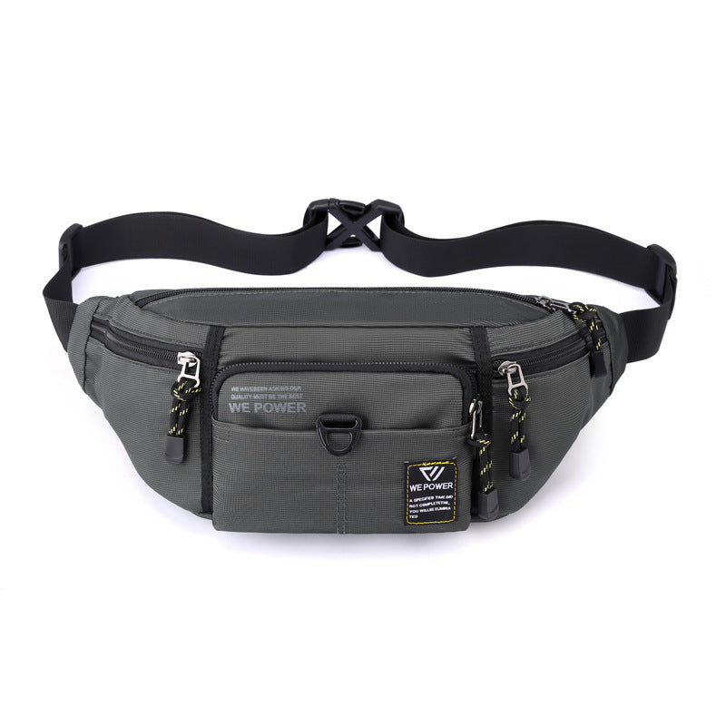 chest bag mens multi functional large capacity sports and leisure