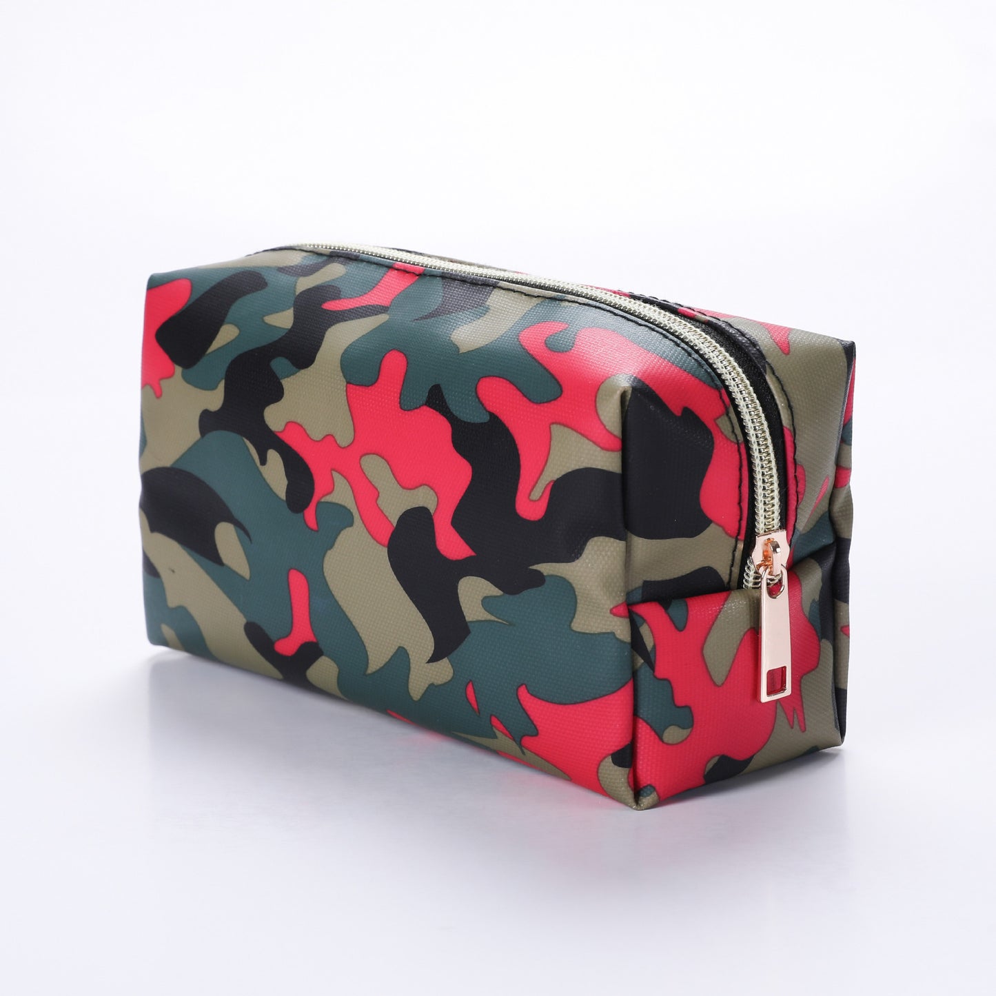 camouflage cosmetic bag simple portable large capacity multi function storage bag toilet bag