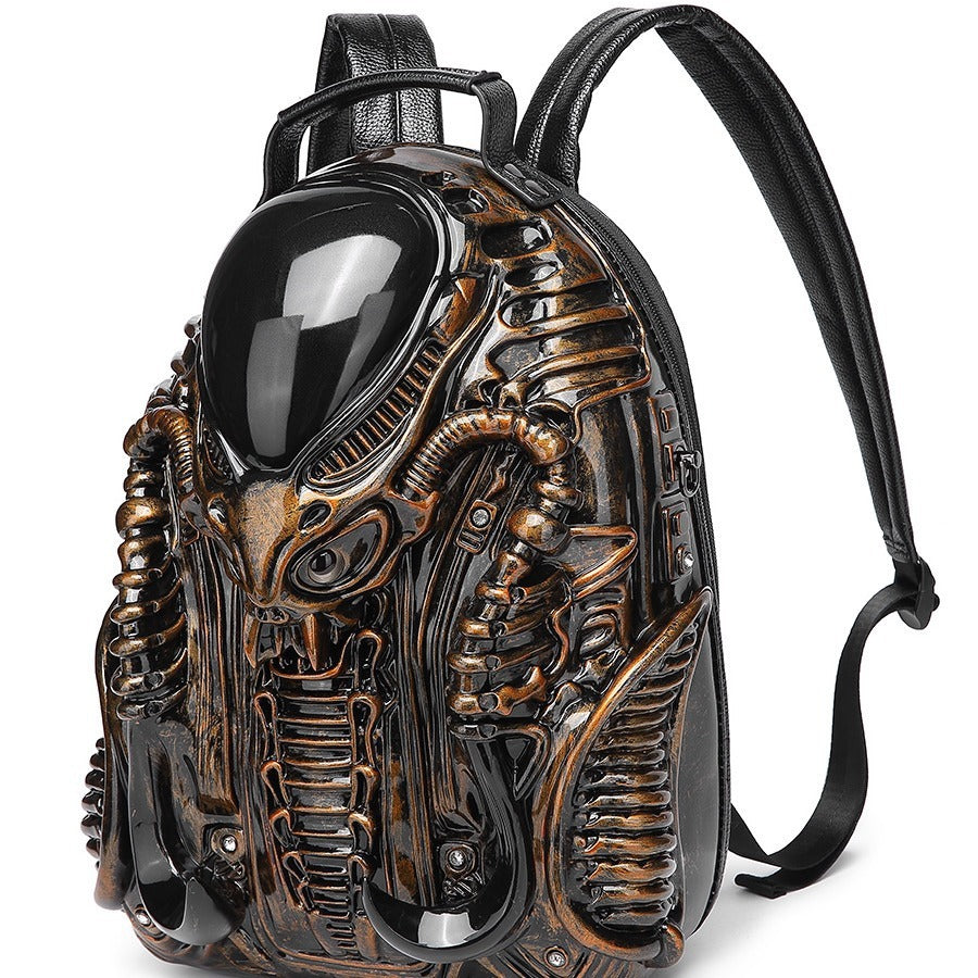 mens backpack special shaped bag
