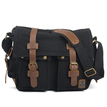 mens crossbody canvas shoulder bag