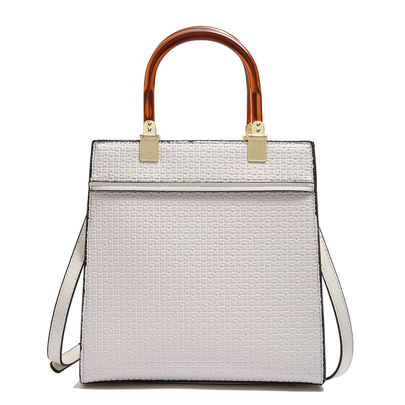 womens fashion stone pattern handbag