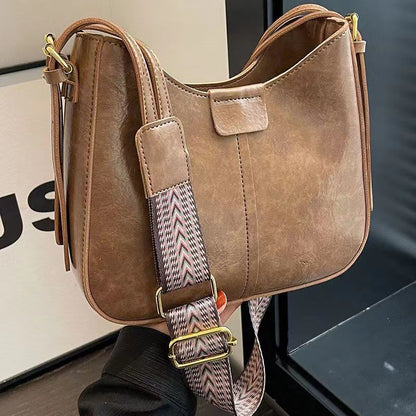 Women's New Fashionable High-End Stylish Retro Crossbody Bag