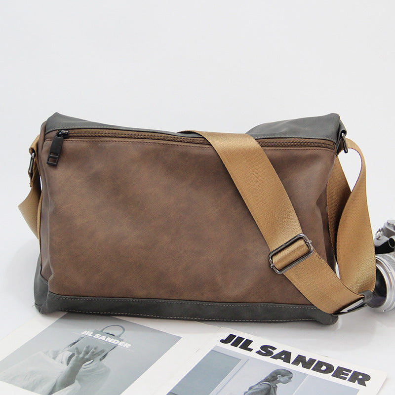 mens shoulder messenger bag outdoor gym bag for traveling