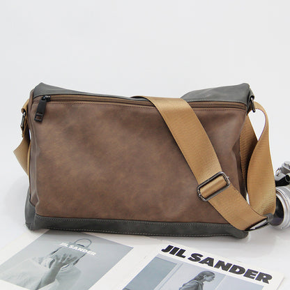 mens shoulder messenger bag outdoor gym bag for traveling