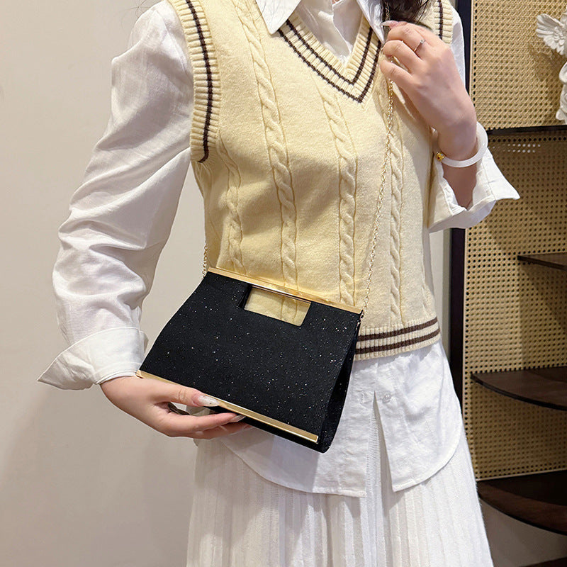 womens fashion bright shoulder hand carrying messenger bag