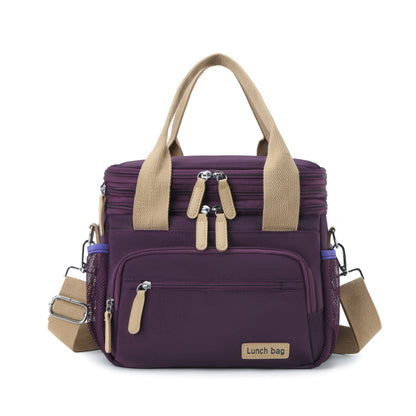large capacity portable lunch bag leak proof portable