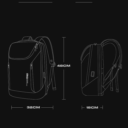 casual fashion mens computer backpack