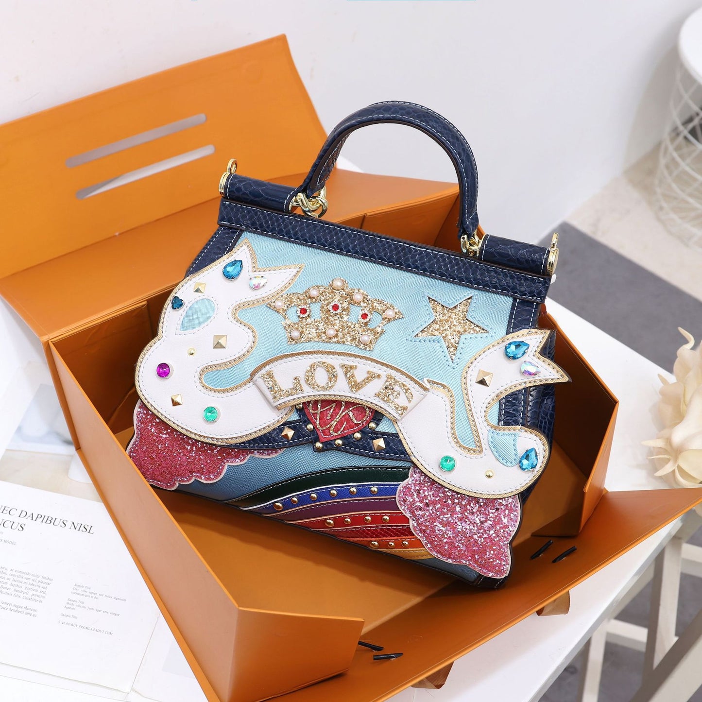 hand held messenger heavy handmade ladies bag daily universal bag