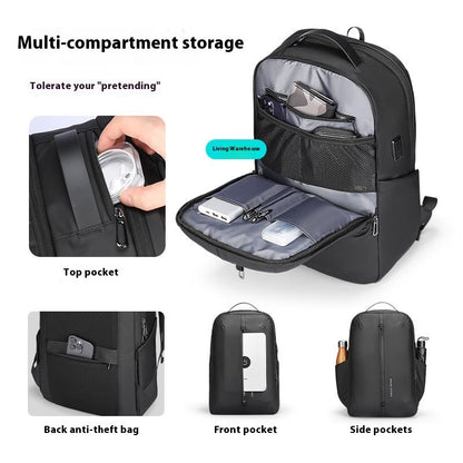 leisure multi functional computer backpack