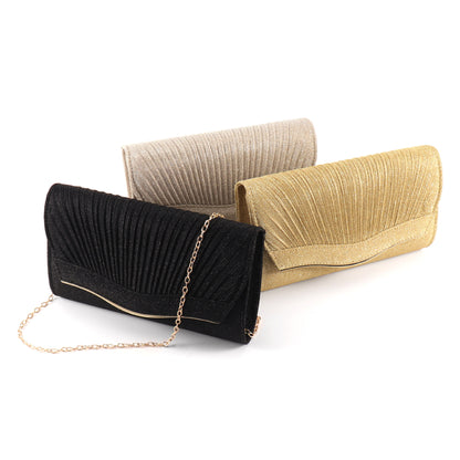 dinner clutch flip solid color