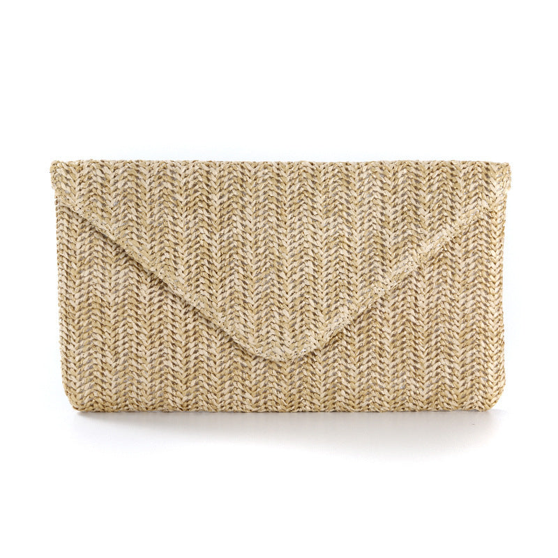 new style straw woven bag for cross border dinner bag