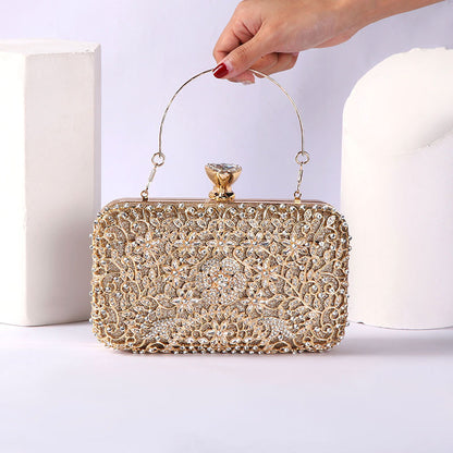 new dinner bag womens handbag with diamonds banquet clutch