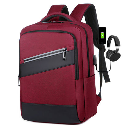 business backpack korean style trendy travel fashion simple