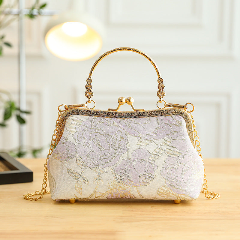 Chinese-style Cheongsam Bag Evening Mini Handbag