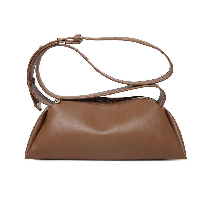 fashion one shoulder crossbody new soft high sense niche pillow bag