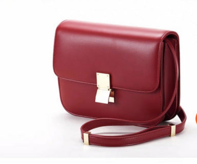 womens retro leather shoulder messenger bag