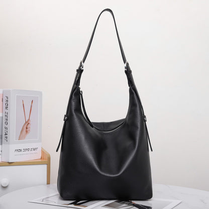 Womens Stylish Casual Crossbody Bag With A Genuine Leather Texture