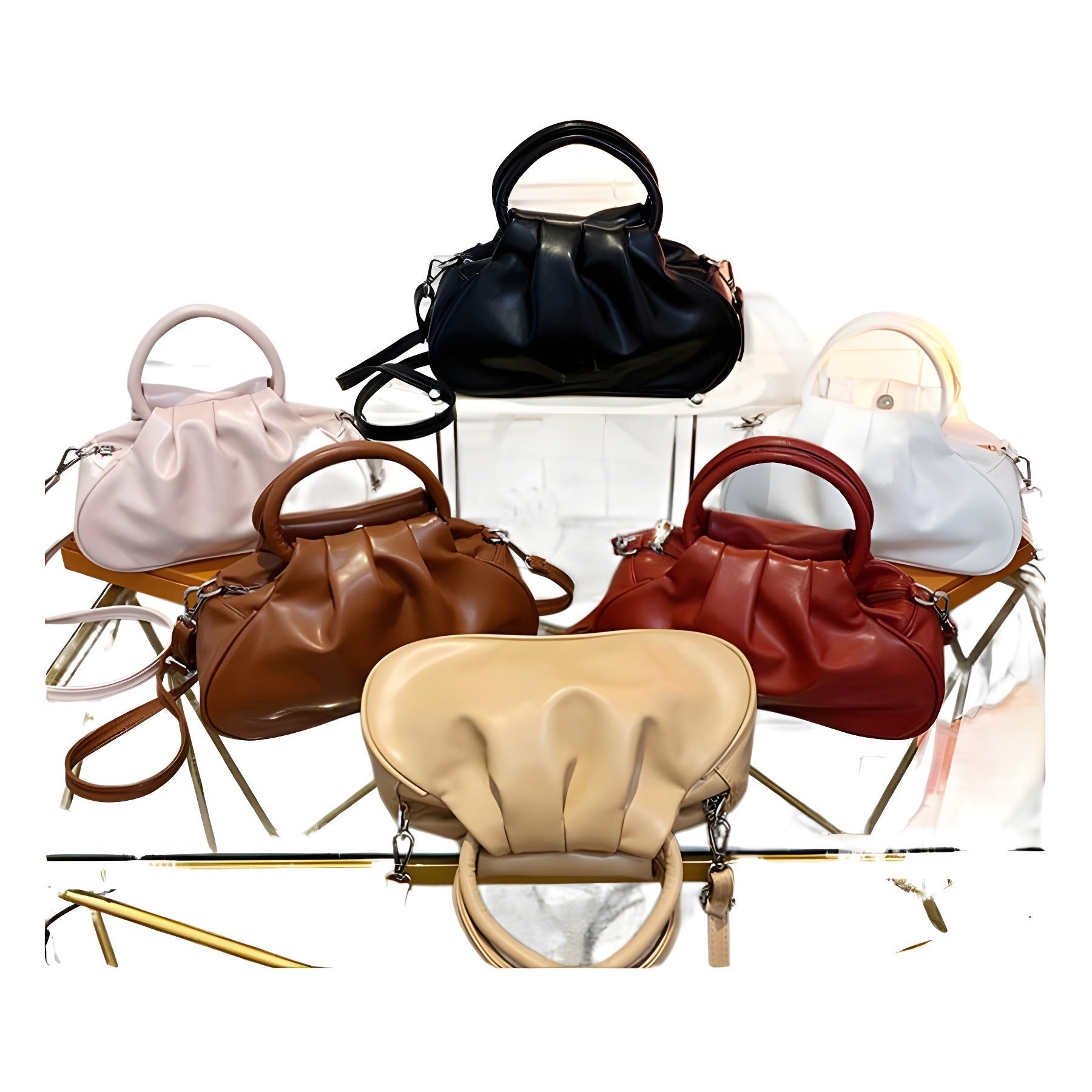 all match retro womens shoulder messenger bag
