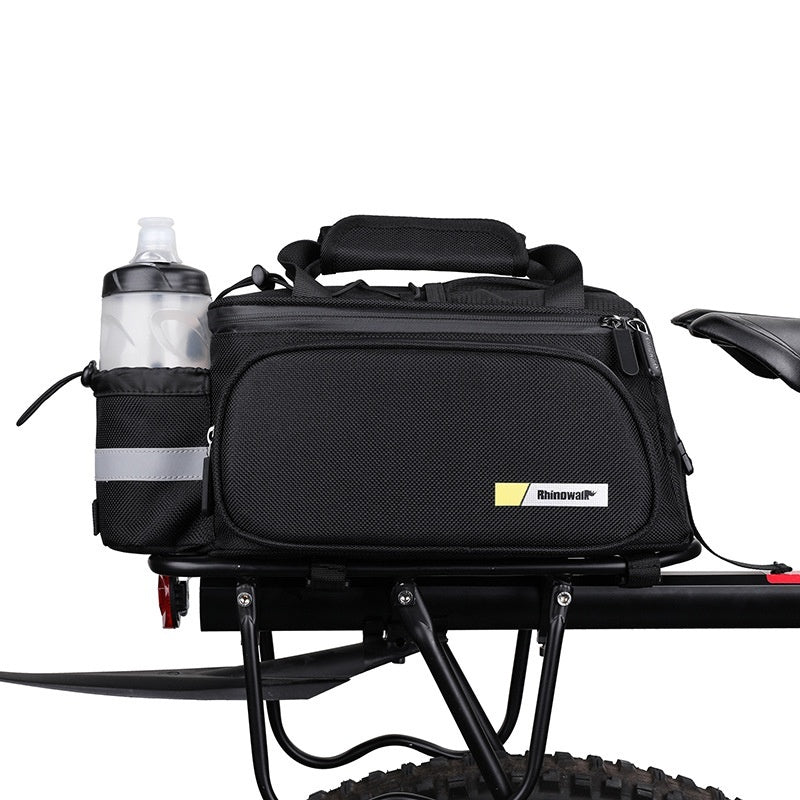 bicycle riding backseat bag