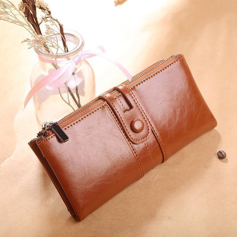 stylish and versatile womens long wallet