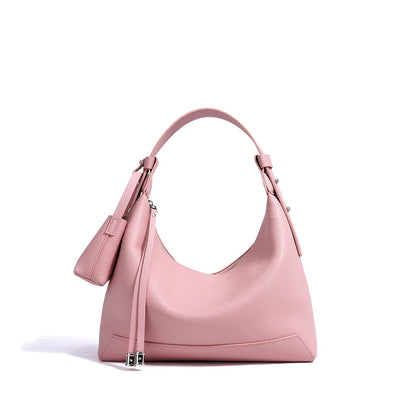 Niche New Style First Layer Cowhide Simple Bag