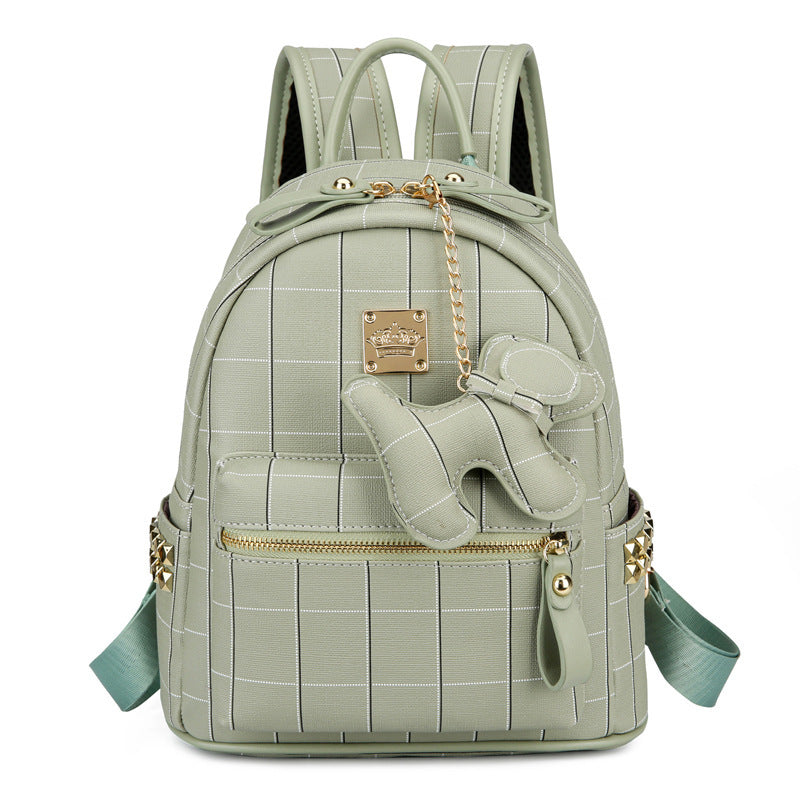 fashion ladies preppy student campus book backpack