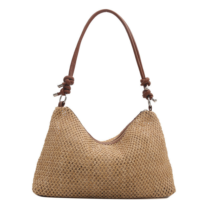 new fashion retro straw bag versatile large capacity