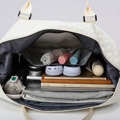 large capacity totes travel duffle bags dry and wet separation fitness gym shoulder bag for weekender overnight essentials mommy handbag