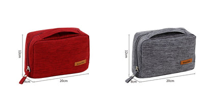 womens portable waterproof makeup and skincare storage bag