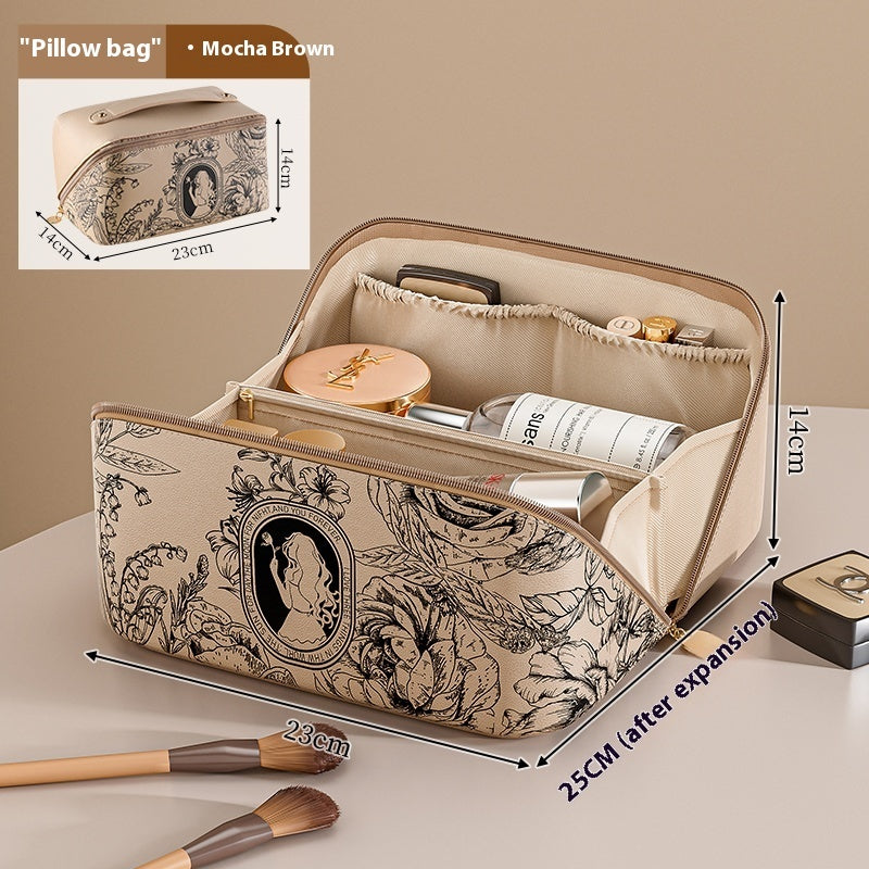 cosmetic bag womens large capacity portable travel waterproof wash bag