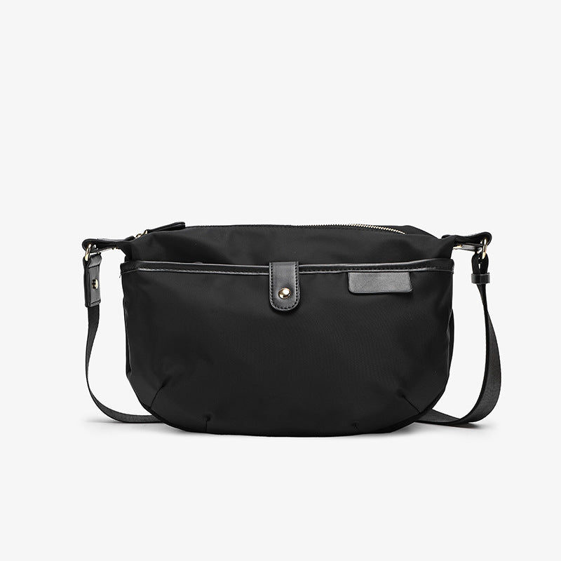 autumn contrast color minimalist fashionable large capacity lightweight quick dry casual shoulder bag