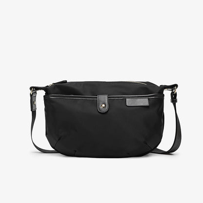 autumn contrast color minimalist fashionable large capacity lightweight quick dry casual shoulder bag