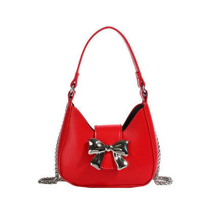 western style niche messenger fashion shoulder underarm new moon bag