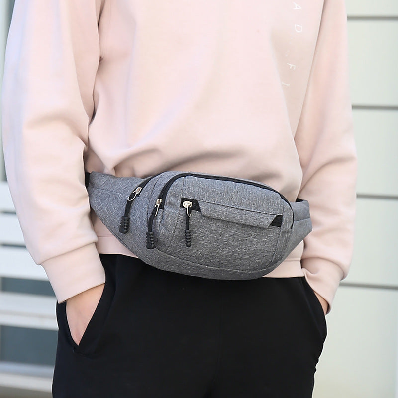 running mobile phone lightweight oxford cloth crossbody back