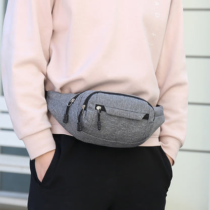 running mobile phone lightweight oxford cloth crossbody back