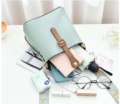 bucket bag fashion korean style shoulder bag cross border female bag